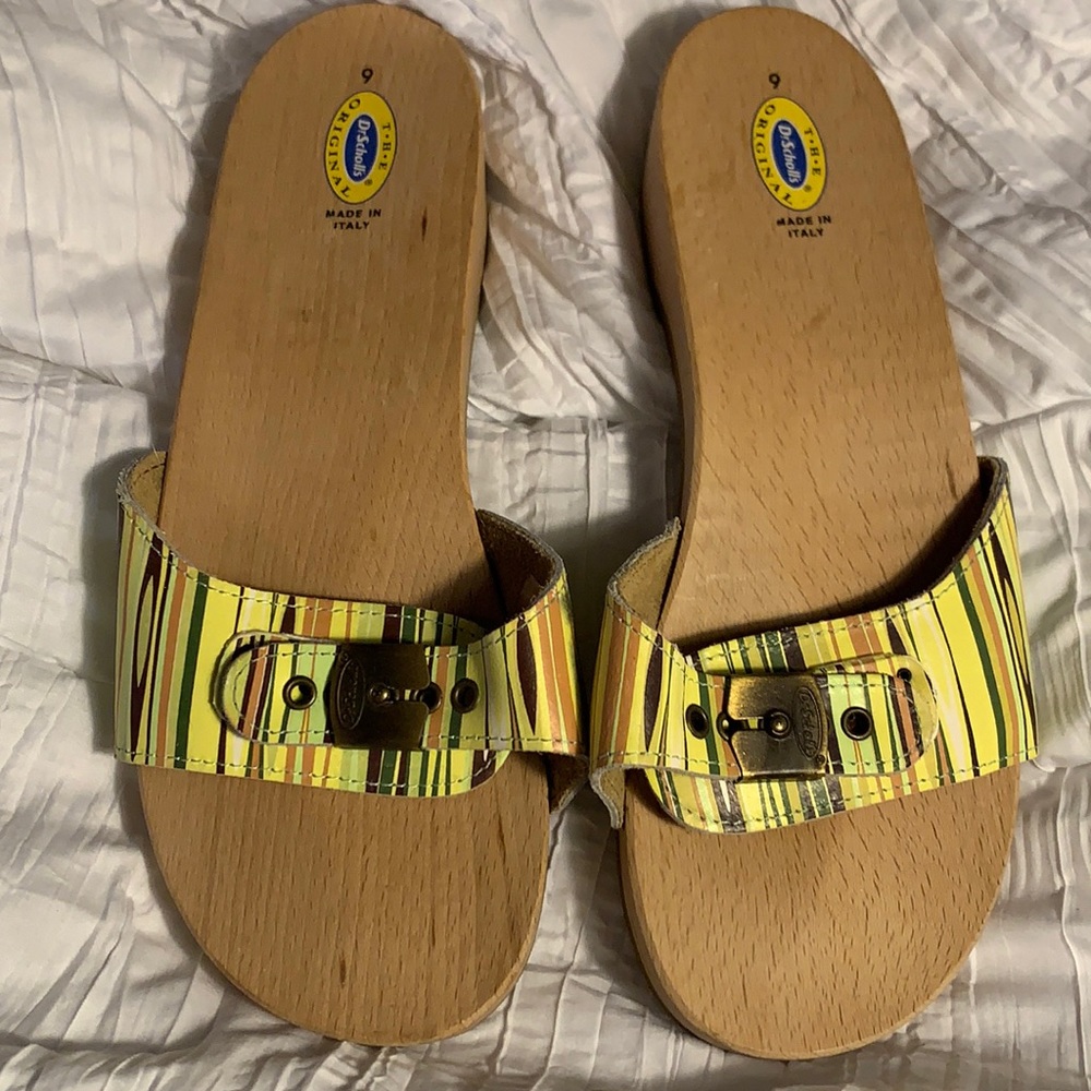 THE ORIGINAL DR SCHOLLS clogs vintage NEW
